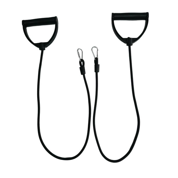 1 par de agarres para dominadas, barra de levantamiento de pesas trasera, agarres para levantamiento de pesas con cable Aluminio
