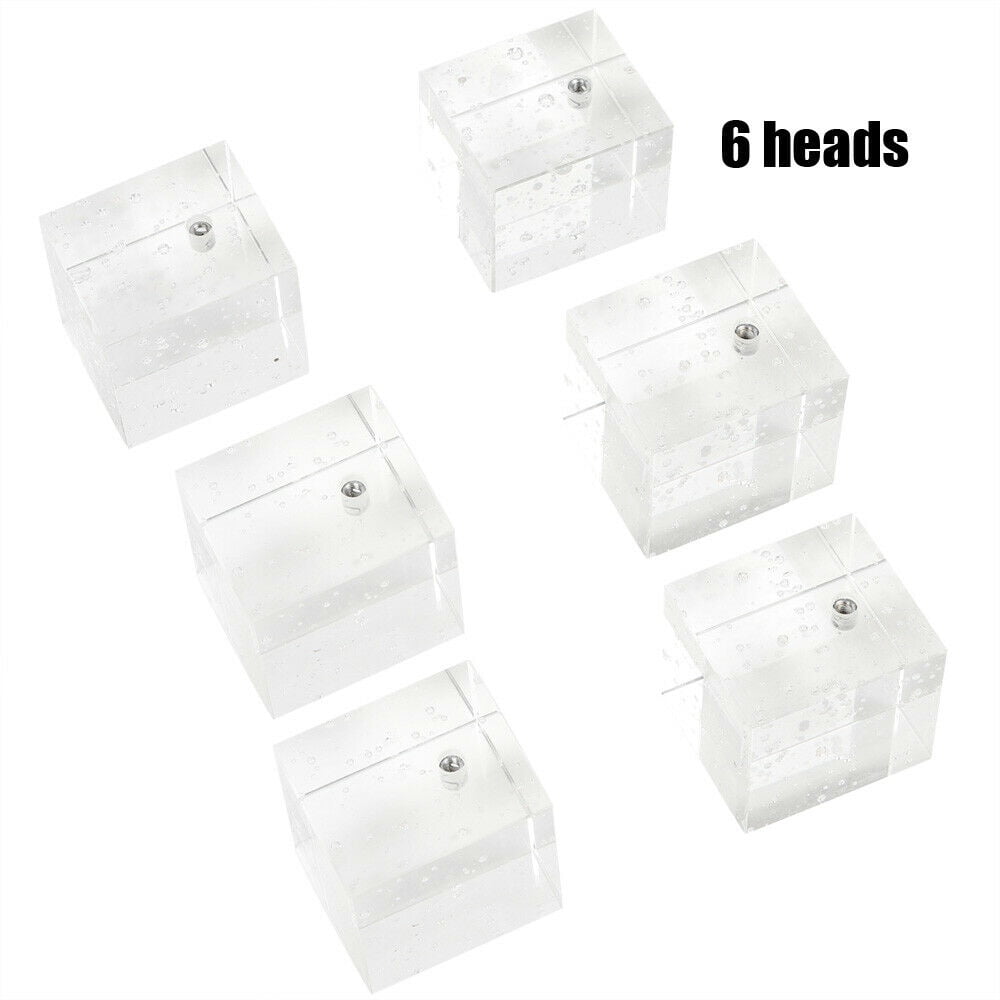 6 Heads Bathroom Vanity Crystal Mirror LED Light Front Wall Lamp Modern Fixture for bathrooms, bedrooms
