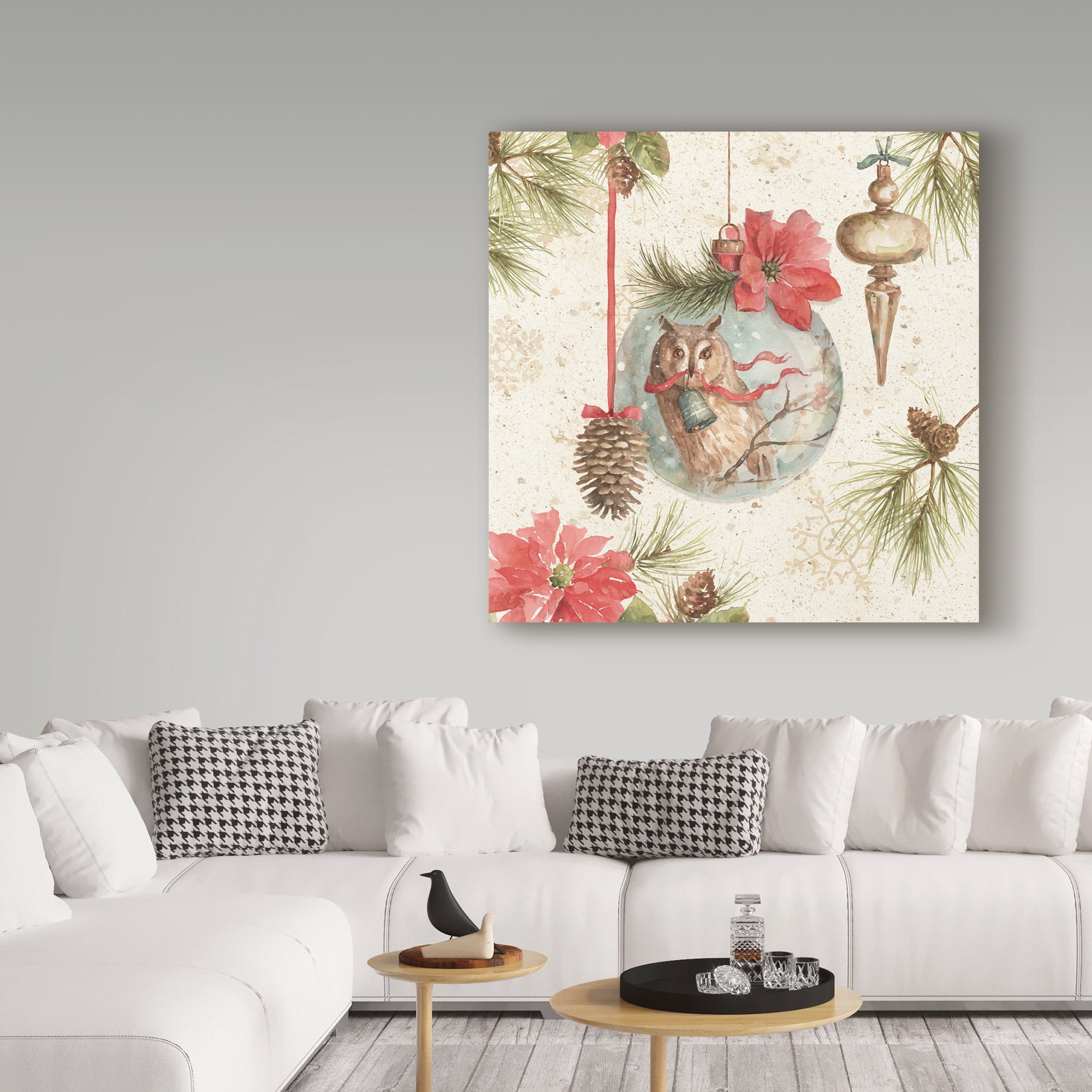 Trademark Fine Art 'Woodland Holiday II' Canvas Art by Lisa Audit