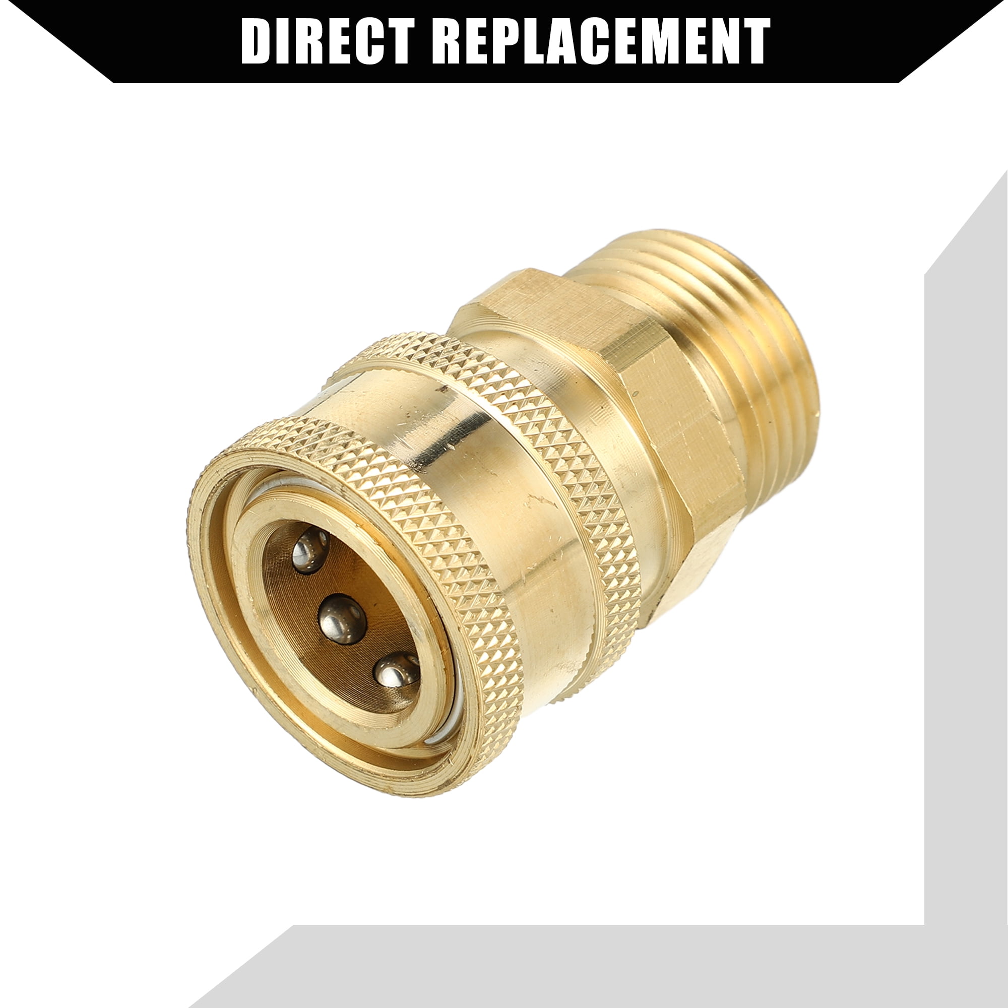 Unique Bargains Pressure Washer Coupler / Outer Female Washer Gun Adapter Universal