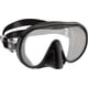 thumbnail image 2 of Mascarilla CRESSI Musa sin marco negra para apnea y buceo, 2 of 5