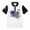 Z144-Black, variant on 250 Years America Shirt Men’s USA Patriotic Polo Shirt, Short Sleeve Collared Top, Independence Day Brushstroke American Flag Print with Multi Color Options