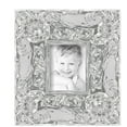 thumbnail image 2 of ArtToFrames 4" x 5" Platinum Baroque Luxe Picture Frame, 4x5 inch Silver Wood Poster Frame (WOM-5265),  Pack, 2 of 7
