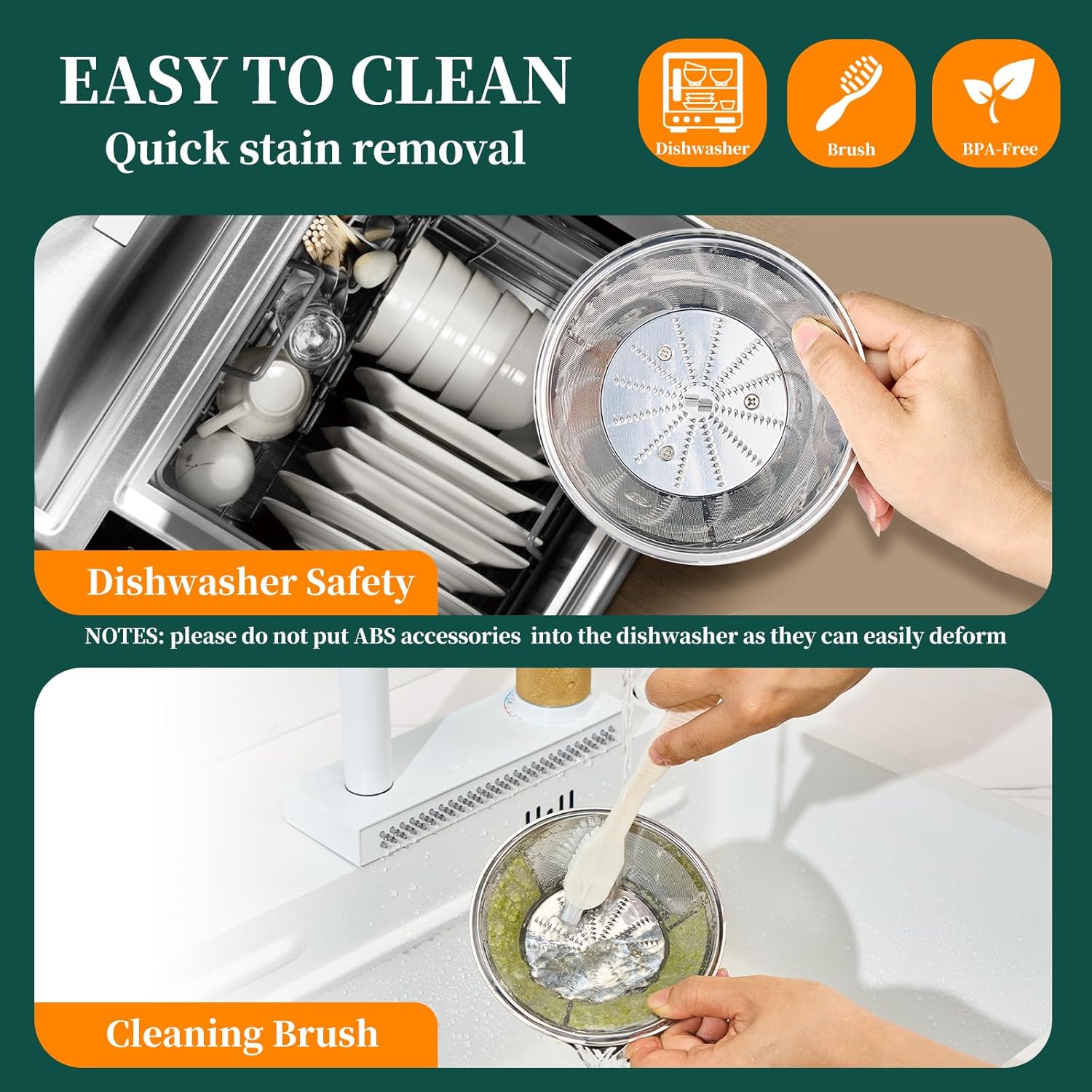 Juicer Machines, 2.8" Wide Feed Chute Centrifugal Juicer for Whole Vegetables & Fruits, Dual Speeds Juice Extractor Maker with Heavy Duty Full Copper Motor, High Juice Yield, -Plated Filter