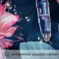 thumbnail image 3 of Dragonfly Waterproof Printed Shower Curtain with Hooks - Bathroom Decoration, Bathroom Curtains, Bathroom Curtain, 3 of 5