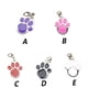 thumbnail image 2 of Greeniant Colgantes Pies de animales Encantador Colgante Colgante Pequeño Resistente Joyería Accesorio Collar Pendientes Regalo para el Ropa para mascotas Púrpura, 2 of 6