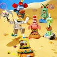 thumbnail image 4 of Kit de construcción de juguetes de Bob Esponja compatible con LEGO, 290 piezas, a partir de 6 años, 4 of 5