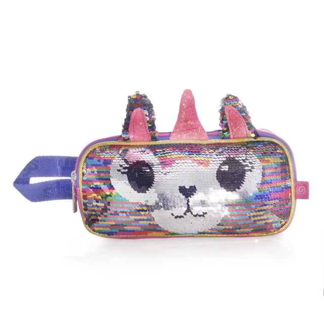 Lapicera Llama Unicornio STYLPATH Lentejuela Reversible Wt380 Multicolor
