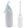 thumbnail image 1 of Pulverizador portátil de higiene personal, botella de bidé de mano (boquilla no telescópica, 300 ml, blanco), 1 of 8