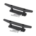 thumbnail image 4 of Greenadscape 2Set Black Mooring Anchor Deck Cleat for Boat Rope Anchor 4.72x0.98x14.2 In, 4 of 8