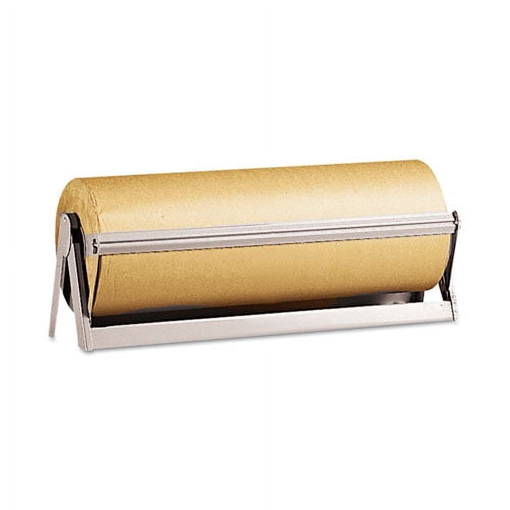 High-Volume Mediumweight Wrapping Paper Roll, 40 lb Wrapping Weight Stock, 24" x 900 ft, Brown | Bundle of 2 Rolls