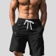 thumbnail image 1 of WILLBEST Pantalones Cortos Casuales para Hombre, para Actividades Al Aire Libre, Cómodos, de Color Sólido, Corte Recto, para Verano y Otoño, de Fácil Cuidado, Lavables A Máquina., 1 of 8