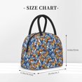 thumbnail image 3 of Haiem Colorful Butterfly1 Printed Lunch Bag Women, Lunch Box Lunch Bag for Women, Small Leakproof Cute Lunch Tote Large Capacity Reusable Insulated Cooler Lunch Container, 3 of 6