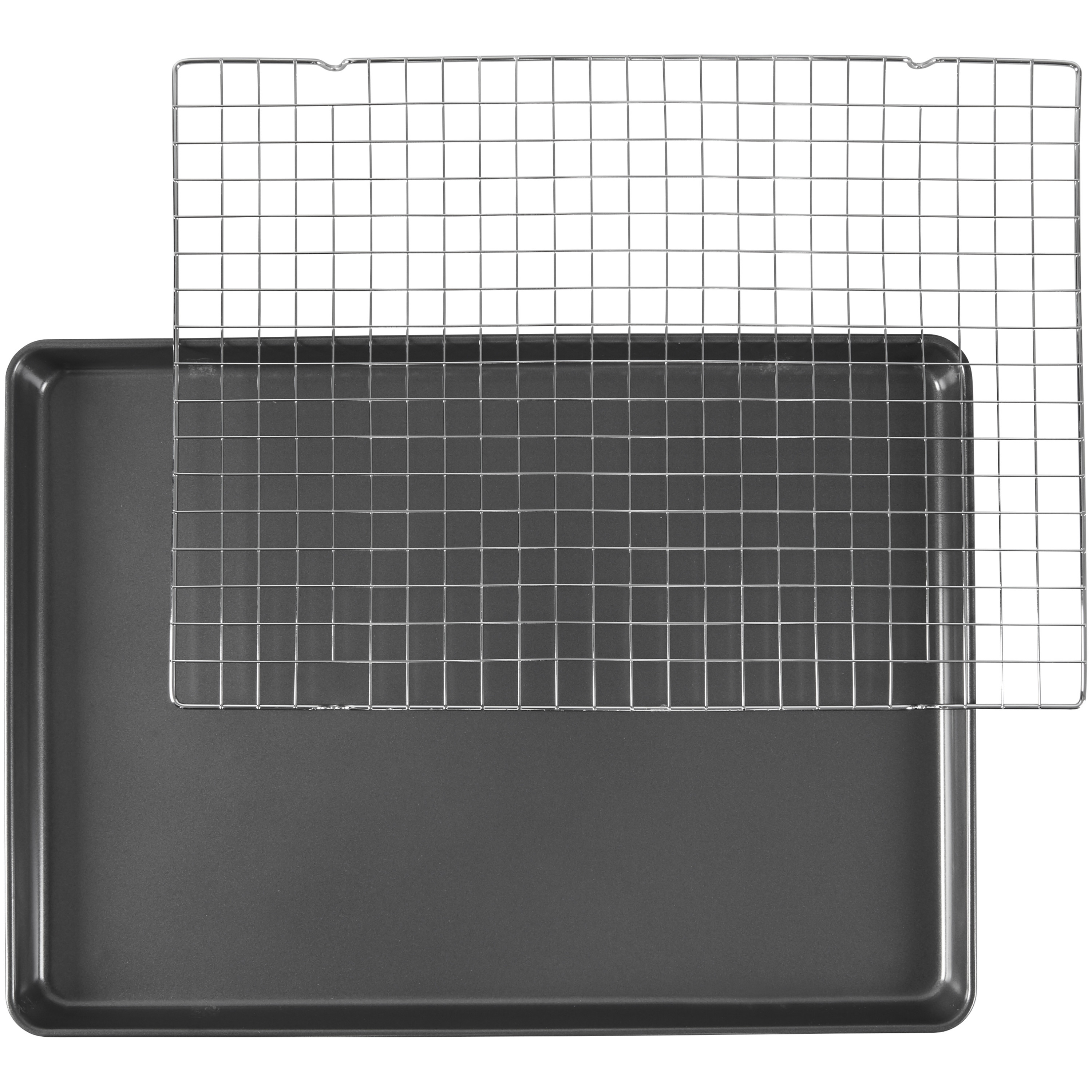 Wilton Premium 21 x 15-Inch Cookie Sheet with Cooling Rack photo 1