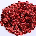 thumbnail image 4 of CHUANK 1000 Paillettes Rondes Rouges 6mm pour Bricolage, 4 of 5