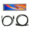 thumbnail image 2 of PC Temperature Display, 8.8 Inch Secondary Screen 1920x480 HD Computer Sensor Panel with 178 Degree Wide Viewing Angle Dynamic Theme, 2 of 7