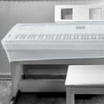 thumbnail image 4 of Raindrops 1Pcs Transparent Keyboard Cover for Electronic Piano Sunlight Protection, 4 of 8