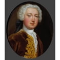 thumbnail image 3 of Christian Friedrich Zincke 12x14 Black Modern Framed Museum Art Print Titled - Portrait of William Gore (circa 1752), 3 of 5
