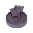 thumbnail image 5 of Soporte de incienso con forma de estrella, Material de arena púrpura, fácil uso, elimina la fatiga, decoración del hogar, 5 of 5