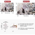 thumbnail image 2 of Woman and Cherry Blossoms Jigsaw Puzzle 500 Pieces, Intellectual Entertainment Educational Puzzles Fun Family Game Creative Gift for Friends Parents Grandparents, 2 of 6