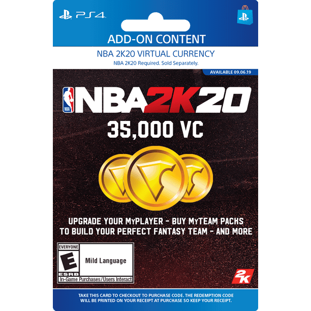 Nba 2k 35 000 Vc 2k Games Playstation Digital Download Walmart Com Walmart Com