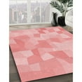 thumbnail image 2 of Ahgly Company Indoor Rectangle Patterned Baby Pink Area Rugs, 7' x 9', 2 of 6