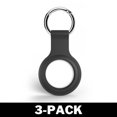 thumbnail image 1 of Airtag Apple Case Silicone With Keychain Black 3-Pack 3-Pack, 1 of 3