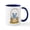 White/Navy Inside, variant on CafePress - Easter Chin Mug - 11 oz Ceramic Mug - Novelty Coffee Tea Cup