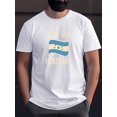 thumbnail image 1 of I M From Honduras Vintage Graphic Print Men's Short Sleeve T-Shirts, Comfy Casual Elastic Crew Neck Tops For Men's Outdoor Activities, 1 of 4