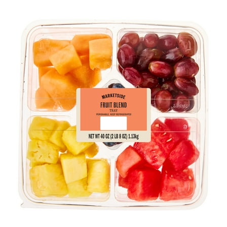 Marketside Fresh Fruit Bowl 40 oz Durable Plastic Serving Container