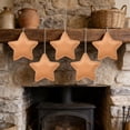 thumbnail image 4 of Colgante decorativo en forma de estrella | Juego de 5 adornos colgantes de vidrio marino multicolor | Tela reciclada ecológica | Idea de regalo para cumpleaños Navidades Inauguración de casa | 12,5, 4 of 7