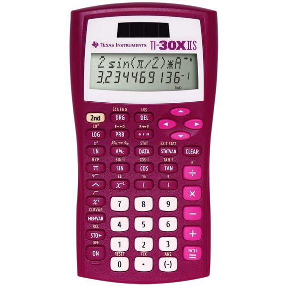 Calculadora científica TI-30XIIS Texas Instruments Frambuesa