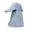 Grey, variant on JAHH Sun Hat Sun Wide Brim Bucket Foldable Outdoor Baseball Cap with Shawl Bucket for Outdoor Sport & Works Fishing Hats Neck Flap