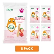 Baby Bellies Organic Pick-Me Sticks Strawberry Puff Snack, 0.56 oz, 5 Pack