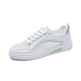 thumbnail image 7 of 2026 Korean-Inspired White Sneakers for Women, Perfect for Summer. These Casual Shoes Are Breathable, Lightweight, And Feature a Soft, Non-Slip Sole, Ideal for Tennis., Women Shoes, 7 of 7