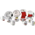 thumbnail image 1 of Vajilla de Porcelana Snoopy 12 Piezas Charlie Brown Woodstock Peanuts, 1 of 8