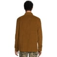 thumbnail image 4 of No Boundaries Men’s Layering Corduroy Shirt Jacket, Sizes XS-3XL, 4 of 6