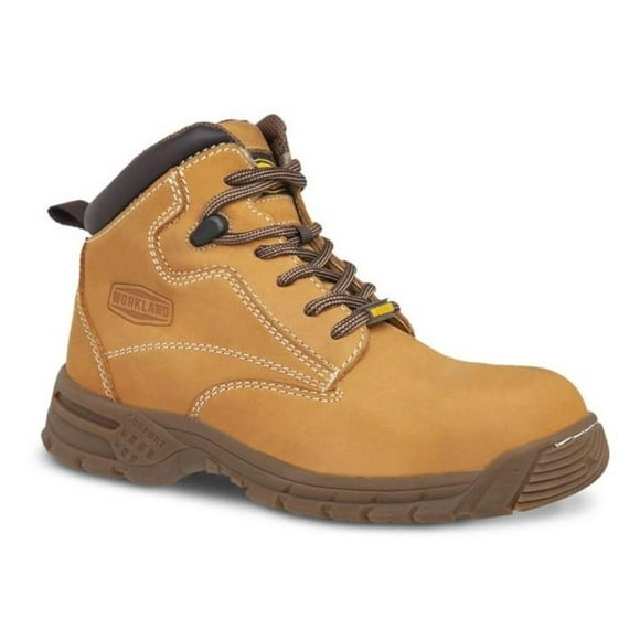Bota industrial piel trabajo Mujer sin casco 78207 Miel amarillo 23 Workland botas dama