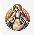 thumbnail image 4 of Virgin Mary  Adult White Crew Neck Short Sleeve Tee-XXL, 4 of 4