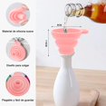 thumbnail image 3 of 11 Cucharas Medidoras y Tazas Medidoras de Cocina, con Measuring Cup de Graduadas, Embudo Plegable y Tarjeta de medición magnética, acero inoxidable para Medir Líquidos y Los Ingredientes (Rosa),Rosa, 3 of 8