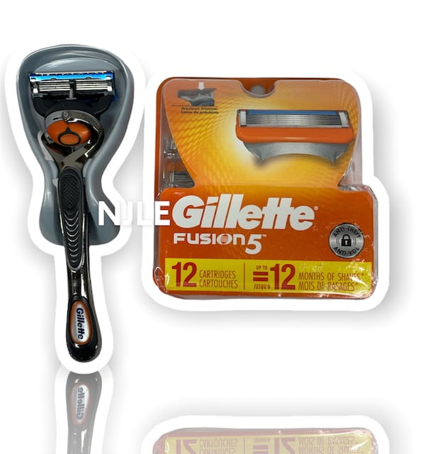 verdediging Verleiden Zonder twijfel Gillette Fusion Pro Glide Men's Razor Handle +1 Blade + Gillette Fusion5  Mens Razor Blade Refill Cartridges, 12 - Walmart.com
