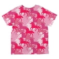 thumbnail image 2 of Unicorn Pink Camo Camouflage All Over Toddler T Shirt Multi 2T, 2 of 2