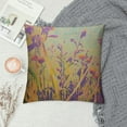 thumbnail image 2 of Nawypu  Floral Throw Pillow Case Vintage Art Nature Flower Leaves Pillow Cover Decorative Square Cushion Accent for Sofa Chair Purple Green, 2 of 5