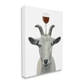thumbnail image 3 of Stupell Industries Monochrome Goat Balancing Wine Glass Portrait Novelty Painting Gallery-Wrapped Canvas Print Wall Art, 24 x 30, Design by Coco de Paris, 3 of 7