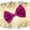 Hot Pink, variant on Men's And Women's Sequin Bow Tie For Adults And Children's Stage Performances Luminous Solid Color Bow Tie Thanksgiving Bow Ties for Dogs Scrunchies Hair Ties Small Hair Ties for Braids Shoe Ties No
