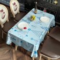 thumbnail image 3 of Meery Christmas Rectangle Table Cloth Xmas Tree Tablecloths 60x102inch Polyester Waterproof and Reusable Table Covers for Weddings Banquets or Restaurants, 3 of 5