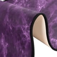 thumbnail image 6 of SKYSONIC 2X6 Feet Dark Purple Marble Runner Rug with Rubber Backing, Natural Texture Non Slip Entryway Rug Runner Washable Soft Area Rug Carpet for Hallway Bedroom Kitchen Decor, 6 of 6