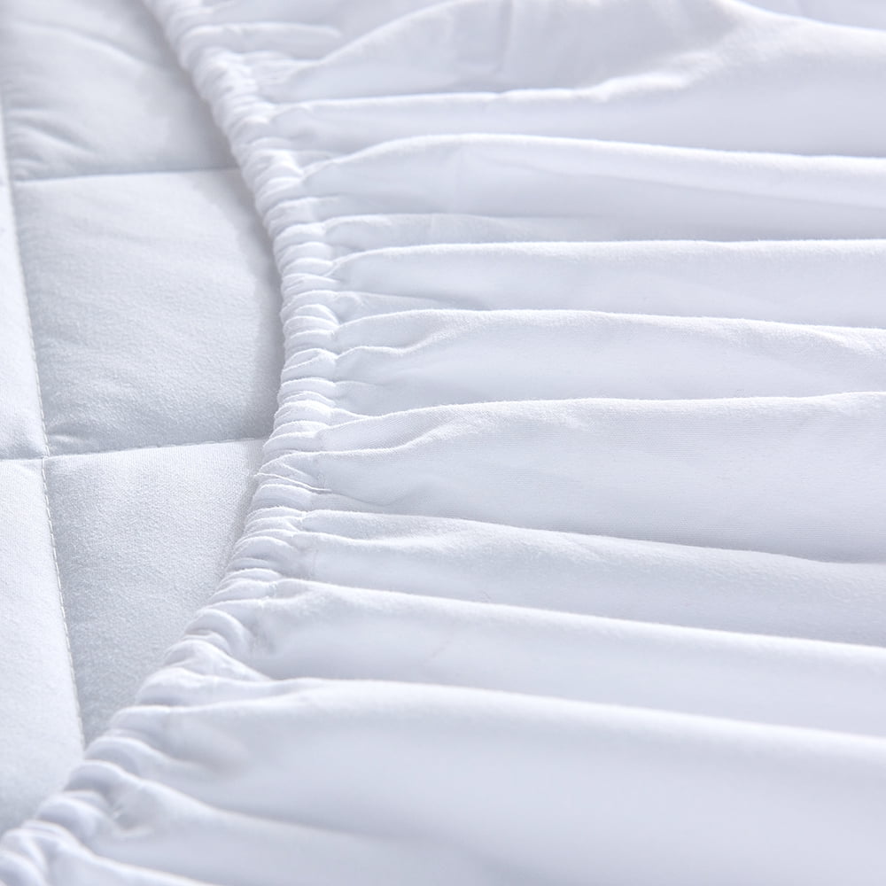 NC Quilted Microfiber Mattress Pad, Twin Size - Deep Pocket