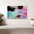thumbnail image 2 of Elephant Stock Exotic Makeup Wall Art - Horizontal Canvas Wall Art - Living Room Wall Decor - Fashion And Beauty Canvas - Black And Pink Decor - 12" x 8", 2 of 8