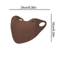 thumbnail image 3 of Breathable Warm Windproof Face Mask, Traceless Cold Weather Neck Gaiter, Thermal Polyester Fiber Ski Snowboard Motorcycle Balaclava One Size, 3 of 8